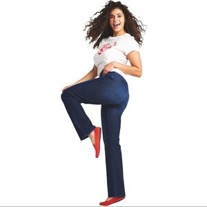 Betabrand Yoga Denim In Lightweight Vintage Size XL Petite